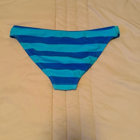 Adore Me Blue Striped Bikini bottom - Picture 2 of 6